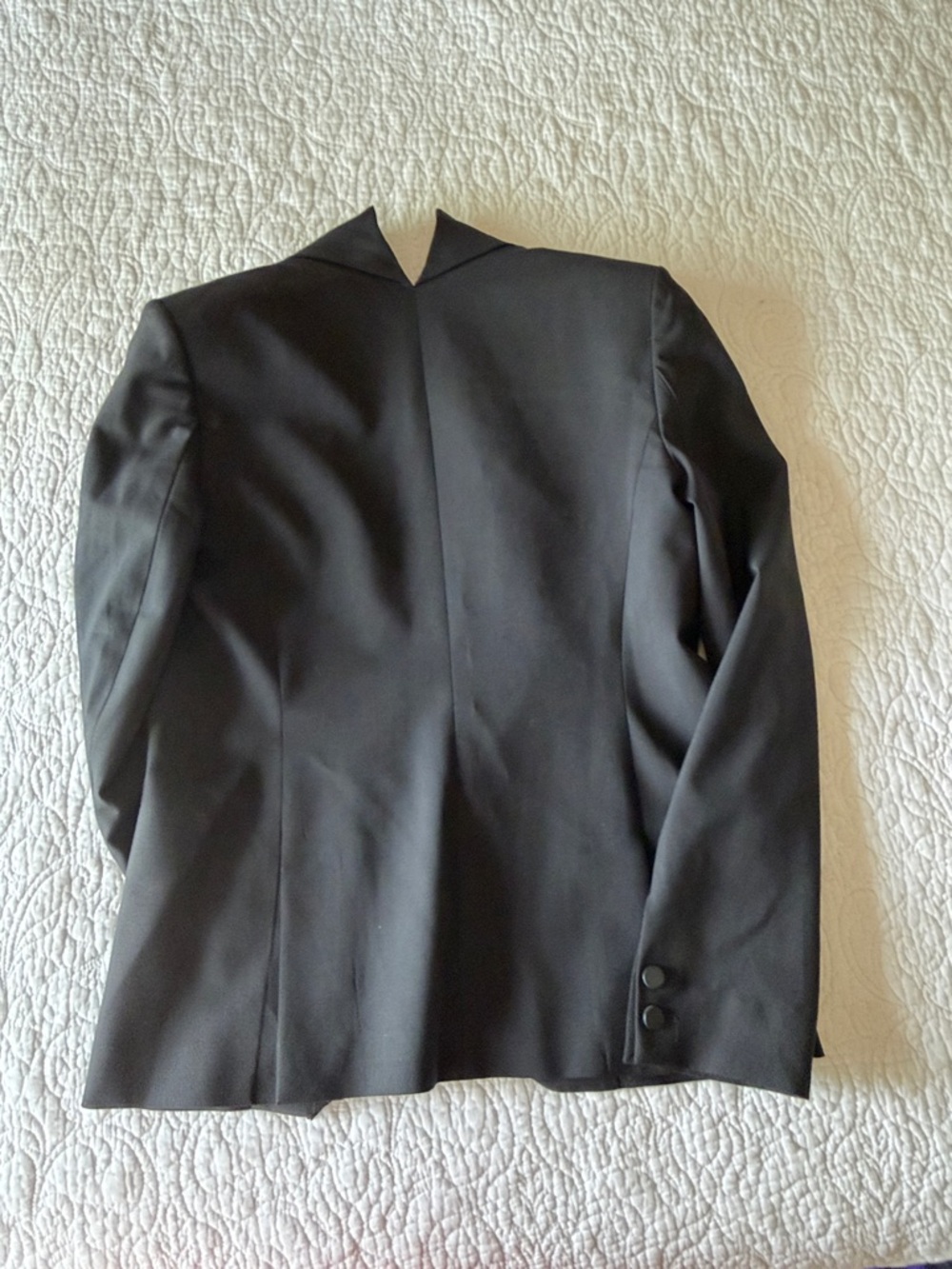 Theyskens' Theory Black Single-Breasted Women's Blazer - Picture 3 of 5